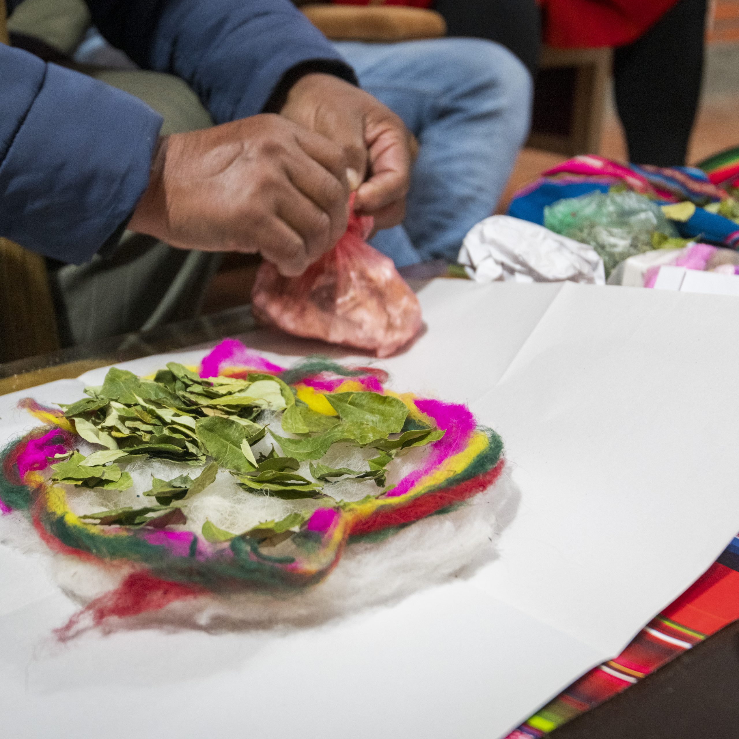 Ofrenda a la Pachamama